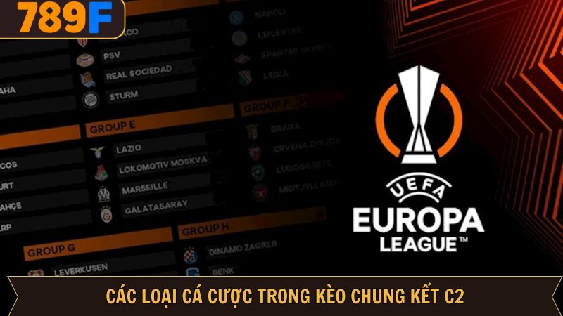 Bật mí một số loại hình cược cup C2 được ưa chuộng tại 789F