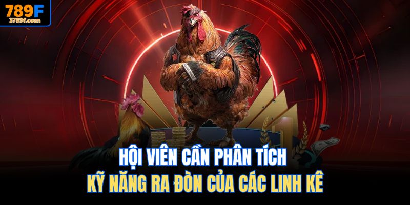 Hội viên cần phân tích kỹ năng ra đòn của các linh kê